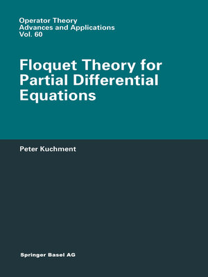 cover image of Floquet Theory for Partial Differential Equations
